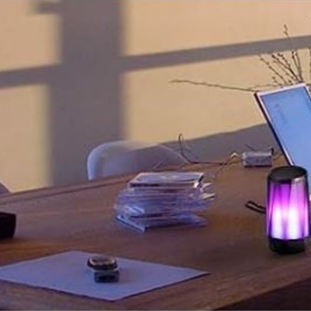 Wireless Bluetooth RGB LED Modes Button Speaker - Picture 11 of 12